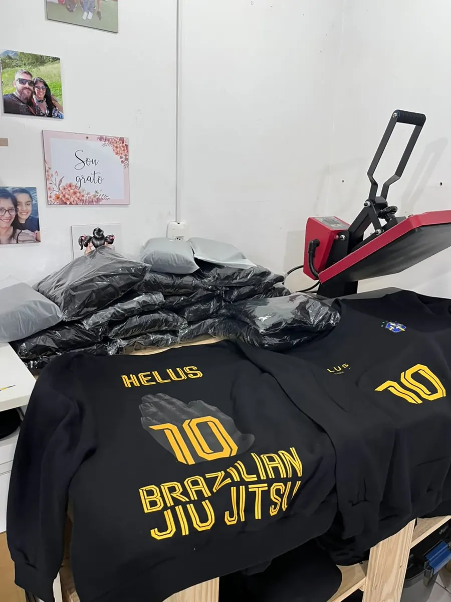 Moletom Helus Jiu Jitsu com dtf
